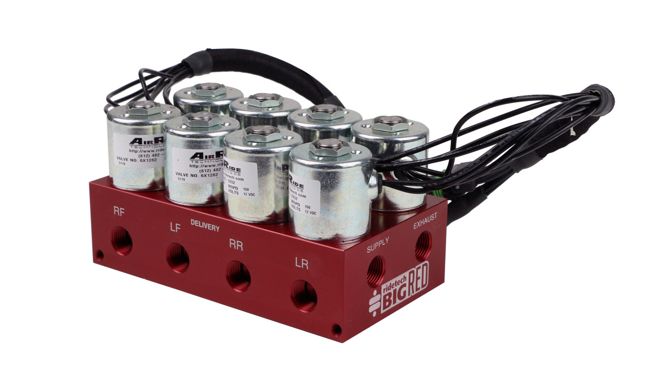BigRed 4-Way Solenoid Valve With 3/8