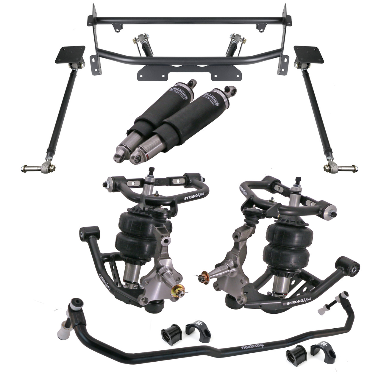 1973-1974 Chevy Nova Complete HQ Air Suspension Handling Kit