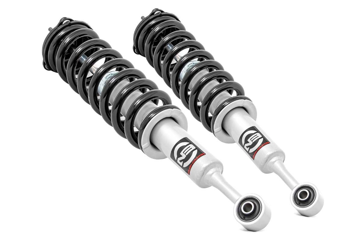 N3 Leveling Struts 2 Inch Loaded Strut - Rough Country 501075_A