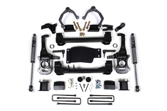 4 Inch Suspension Lift Kit W/ Fox Adventure Shocks - Zone Offroad