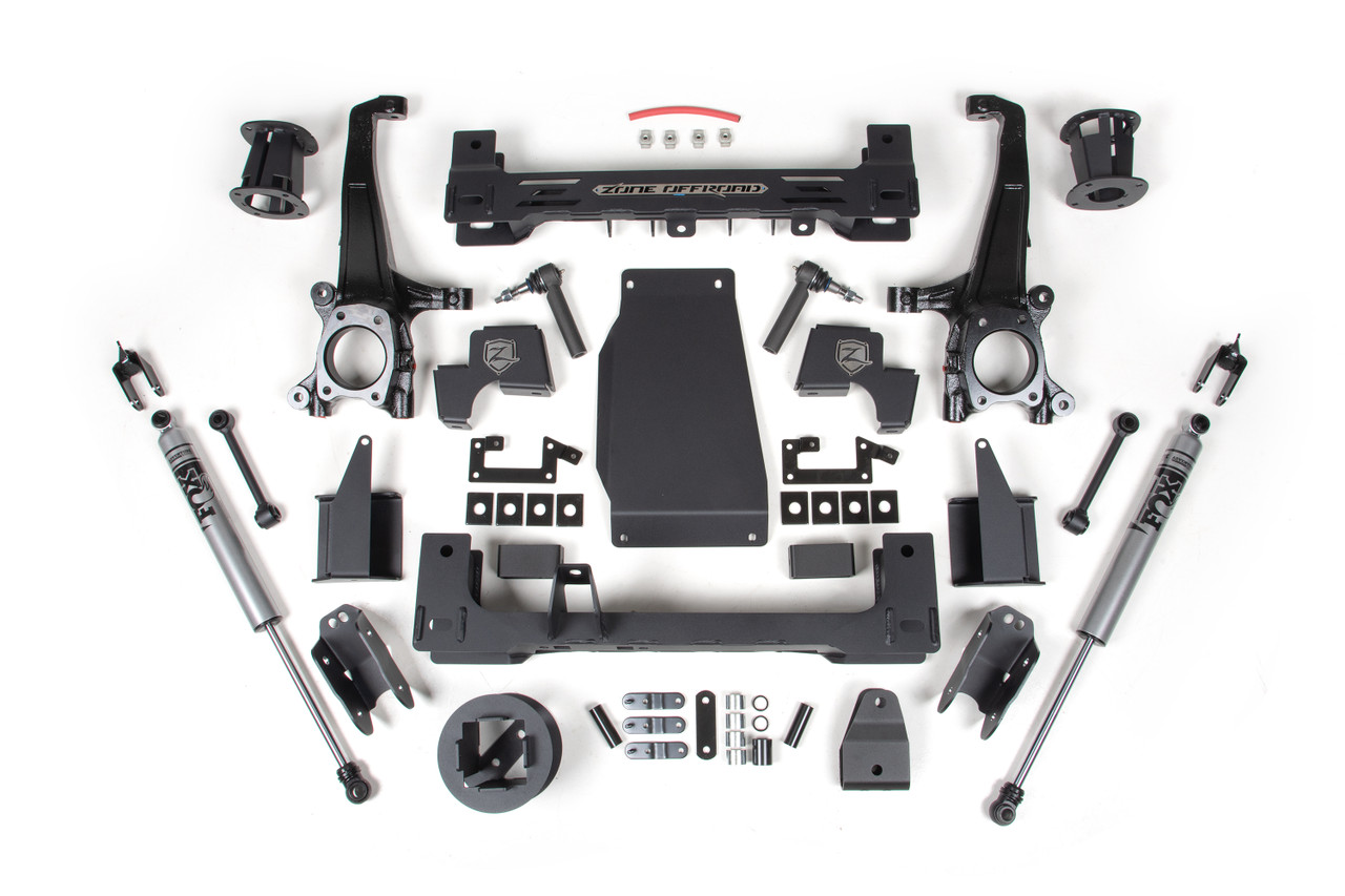 ZONE 6 Inch Suspension Lift Kit - FOX Adventure Shocks - ZONT14F