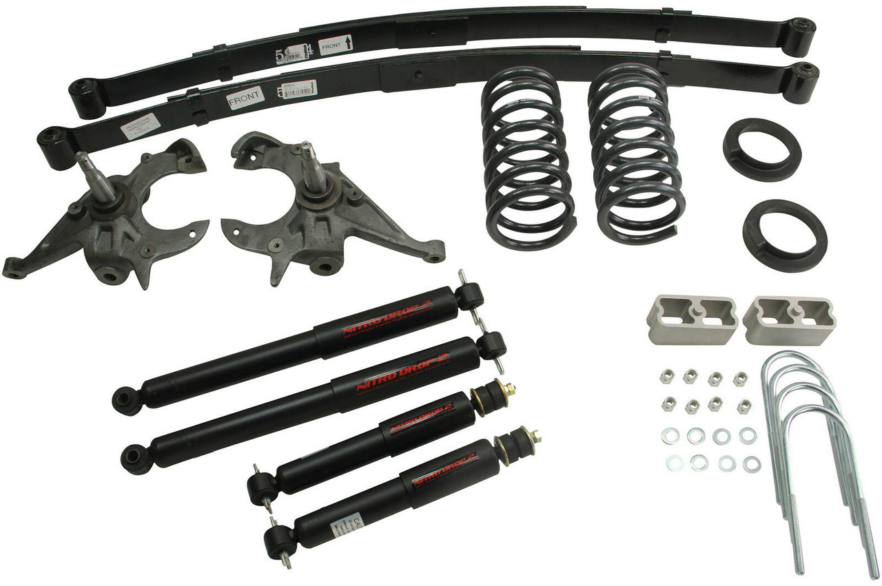 Belltech Nitro Drop 2 Shocks For 82-04 Chevy S10 & GMC Sonoma 2WD – 5/6 Drop – Pair