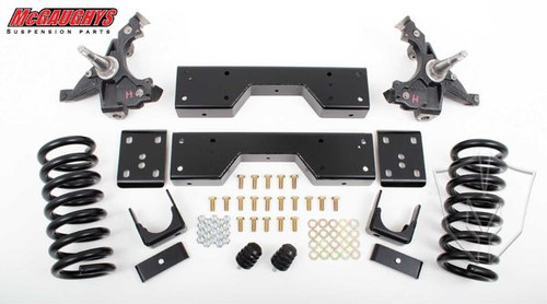 McGaughys GMC C1500 Cheyenne HD Brakes (1.25 Thick Rotors) 1988-1998 4/6 Deluxe Drop Kit - Part# 33137