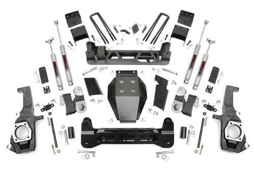 2011-2019 Chevy & GMC Silverado/Sierra 2500HD/3500HD 2/4WD 5" Lift Kit - Rough Country 26030