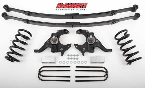 McGaughys GMC S-15 Sonoma Extended Cab 1982-2003 4/5 Deluxe Drop Kit W/Leaf Springs - Part# 93117