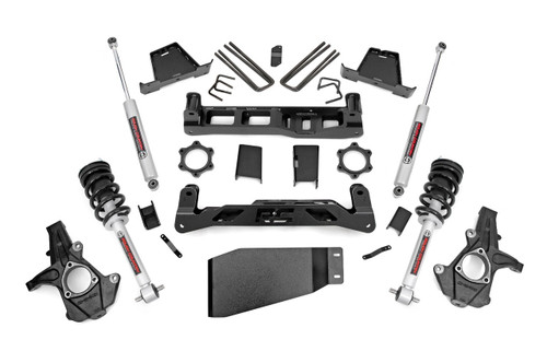2007-2013 Chevy & GMC Silverado/Sierra 1500 4WD 6" Lift Kit - Rough Country 23633