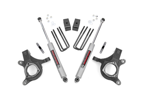 2007-2013 Chevy & GMC Silverado/Sierra 1500 2WD 3" Lift Kit - Rough Country 10730