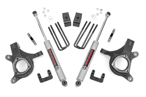 2007-2013 Chevy & GMC Silverado/Sierra 1500 2WD 5" Lift Kit - Rough Country 10830