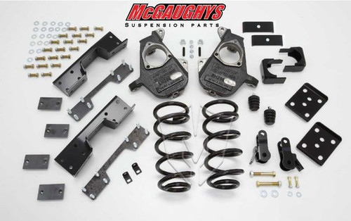 2007-2013 GMC Sierra 1500 Quad Cab 4/7 Deluxe Drop Kit - McGaughys 34003