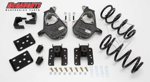 2007-2013 GMC Sierra 1500 Standard Cab 3/5 Deluxe Drop Kit - McGaughys 34025