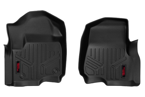 2017-2022 Ford F-250/350/450/550 Super Duty Front Heavy Duty Floor Mats - Rough Country M-5171