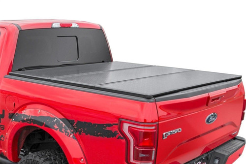 2015-2022 Chevy & GMC Colorado/Canyon 60" Hard Folding Bed Cover - Rough Country 45215515A