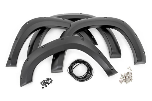 2019-2023 Dodge Ram 1500 2WD/4WD E-Series Fender Flares - Rough Country L-D10915
