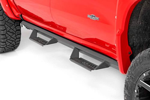 2007-2023 Toyota Tundra Crew Cab 2WD/4WD AL2 Drop Steps - Rough Country AL407204