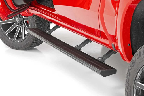 2014-2018 Chevy & GMC Silverado/Sierra 1500 Crew Cab Electric Retracting HD2 Running Boards - Rough Country PSB51518