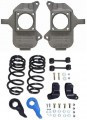 McGaughys Hummer H2 Rear Coil Suspension 2003-2009 2/3 Deluxe Drop Kit - Part# 93092