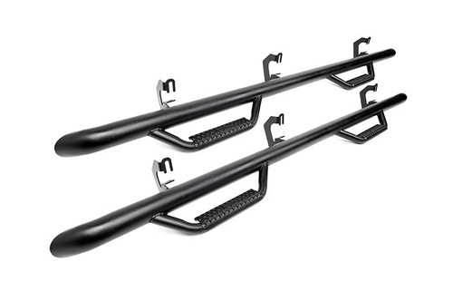 2019-2023 Chevy & GMC Silverado/Sierra 1500/2500HD 2WD/4WD Cab Length Nerf Steps - Rough Country RCC1980CCA