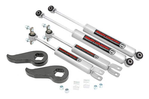 2011-2019 Chevy & GMC Silverado/Sierra 2500HD/3500HD 1.5-2" Leveling Kit - Rough Country 959331