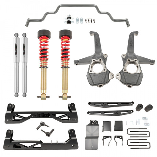 2019-2023 Chevy & GMC 1500 Adjustable 6-8" Lift Kit - Belltech 150210HK