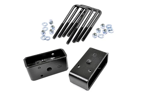 2001-2010 Chevy & GMC 2500HD 1.5" Block & U-Bolt Kit - Rough Country 6573