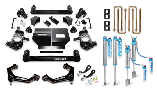 2020-2023 Chevy & GMC 2500/3500 2WD/4WD 4" Elite Lift Kit w/ King 2.5 Resi Shocks - Cognito 510-P1179