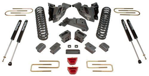 2013-2018 Dodge RAM 3500 Dually 4wd 4" MaxPro MaxTrac Lift Kit W/ Radius Arm Brackets - K947341-DRW
