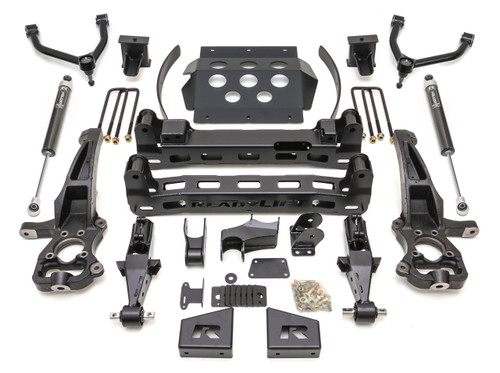 2019-2022 Chevy & GMC 1500 2WD/4WD 8'' Lift Kit with Rear Falcon 1.1 Monotube Shocks - ReadyLift 44-39805