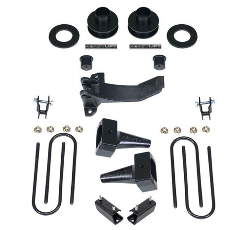 2008-2010 Ford F250/F350/F450 4WD 2.5" SST Lift Kit w/ 5"R Tapered Blocks For 1pc Drive Shaft - ReadyLift 69-2527