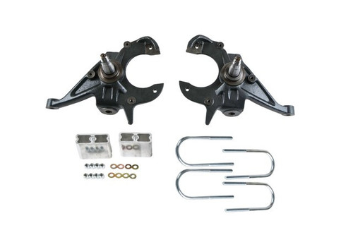 1994-2004 GM S10/S15 2WD Std Cab (4cyl) 2"/3" Lowering Kit - Belltech 614