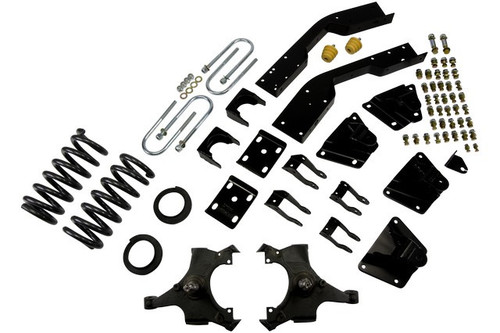 1995-1998 GM C2500 2WD (6 LUG ONLY) 4-5"/7" Lowering Kit - Belltech 968