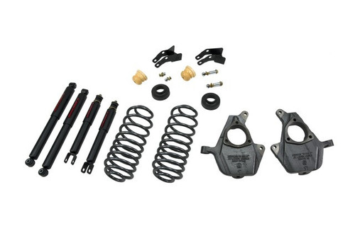 2000-2006 GM Tahoe / Yukon / Suburban / Yukon XL w/o Factory Prem. Shocks 2"/3-4" Lowering Kit - Belltech 759ND