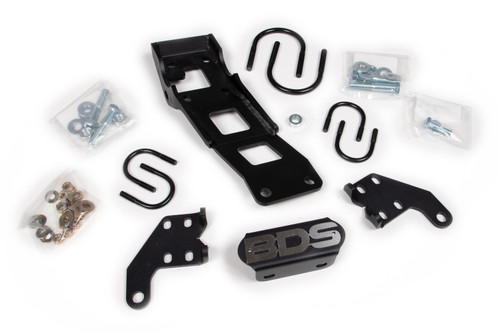 2018-2023 Jeep JL Dual Steering Stabilizer Bracket Kit - BDS55381