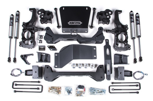 2020-2022 GM 2500/3500 HD 6.5in.  Suspension Lift System  with Overloads - BDS756FS