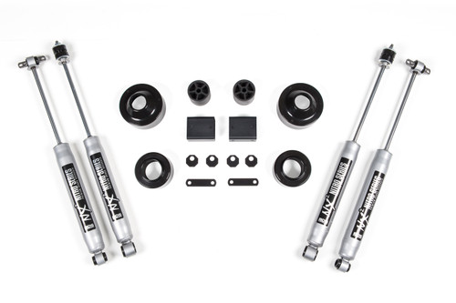 2007-2018 Jeep Wrangler (JK)/Rubicon 4dr/2dr 2/2 Spacer Kit - BDS463H