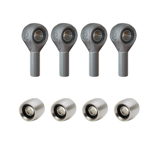 アクセサリー risenfui Polished R-Joint 3/4-16 Right Hand x 5/8 Bolt - Ridetech