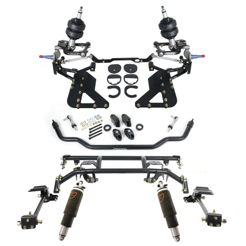 1962-1967 Chevy II / Nova Complete HQ Air Suspension Handling Kit - Ridetech 11250298