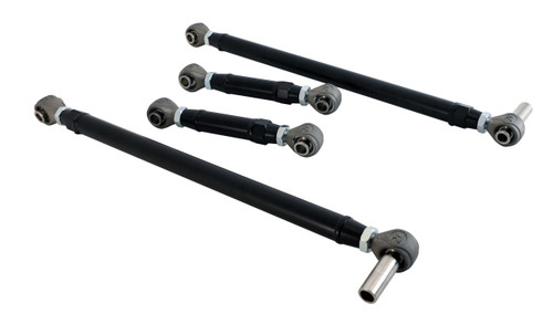 1964-1970 Ford Mustang (New) Double Adj. Replacement 4-Link Bar Kit With R-Joints - Ridetech 12087213