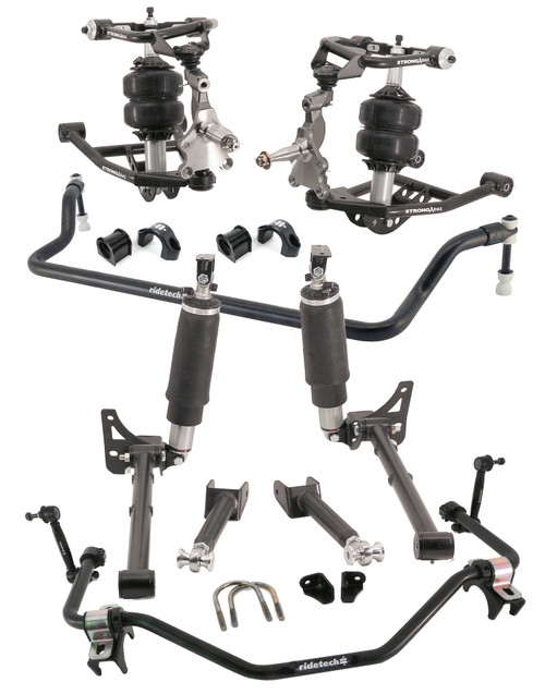 1968-1972 GM A-Body Complete HQ Air Suspension Handling Kit - Ridetech 11240298
