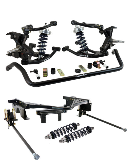 1988-1998 GM C1500 454SS 2WD Complete HQ Coilover Handling Kit - Ridetech 11370203