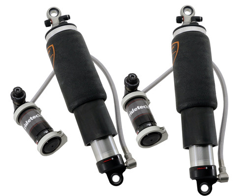 Rear TQ 7000 Series Shockwaves W/ 4.1" Stroke & 2" Stud Mount - Ridetech 24340705