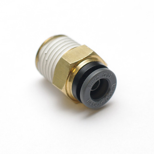 Straight 1/4" NPT to 1/8" Air Suspension Line Fitting - Ridetech 31954050