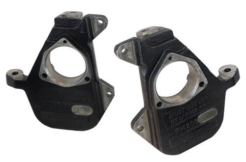 2014-2018 GM 1500 2WD/4WD (W/ Stamped Steel or Alum. Arms) 2" Drop Spindles - Ridetech 11719300