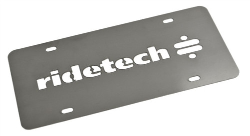 Stainless Steel License Plate - Ridetech 70012001
