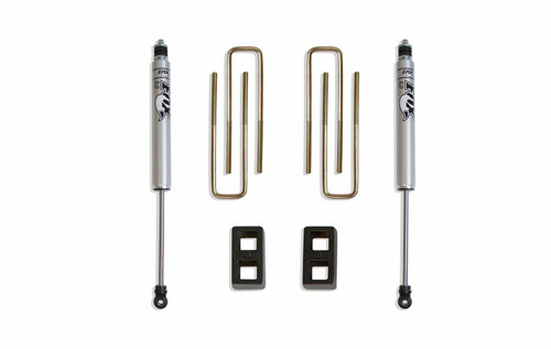 2" Lift Blocks And U-Bolts W/ FOX Shocks - MaxTrac 906820F