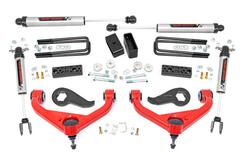 3 Inch Lift Kit UCAs V2 - Rough Country 95670RED