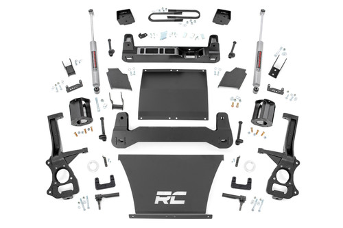 6 Inch Lift Kit Mono Leaf Rear - Rough Country 21630