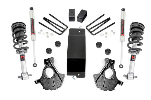 3.5 Inch Lift Kit Alu/Stamp Steel LCA M1 Strut - Rough Country 12140