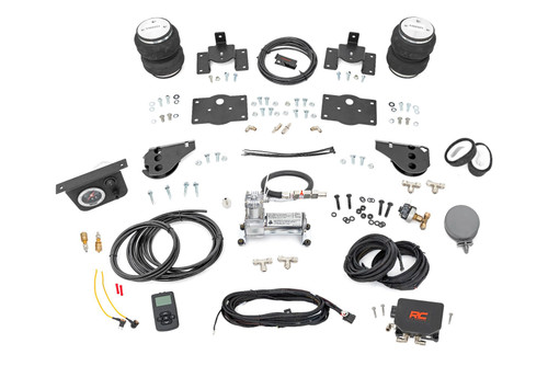 Air Spring Kit w/compressor Wireless Controller - Rough Country 10032WC