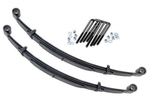 Front Leaf Springs 4" Lift Pair - Rough Country 8044Kit