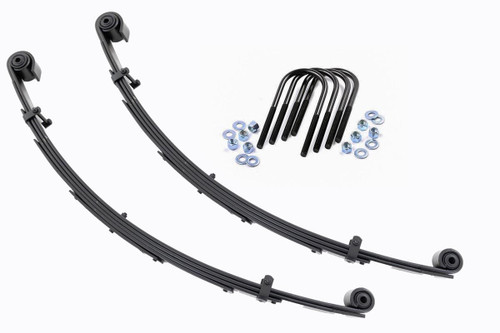 Front Leaf Springs 4" Lift Pair - Rough Country 8057Kit